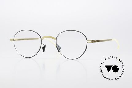 Mykita Birger 2015 Lite Series Gold Basalt, Mykita glasses, model LITE Birger, size 42-22, col 168, Made for Men and Women
