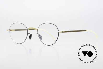 Mykita Birger 2015 Lite Series Gold Basalt, color code 168 = gold / basalt (noble frame contrasts), Made for Men and Women