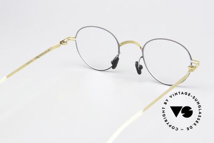 Mykita Birger 2015 Lite Series Gold Basalt, innovative flexible frame construction in SMALL size, Made for Men and Women
