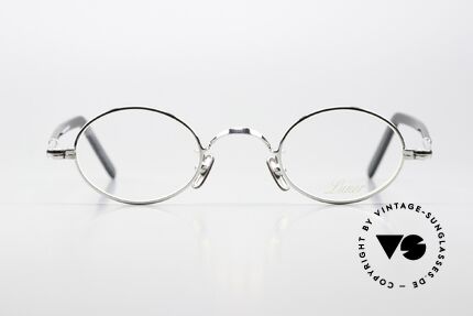 Lunor VA 101 Small Oval Vintage Eyewear, old, small oval Lunor eyeglass-frame, made in Germany, Made for Men and Women