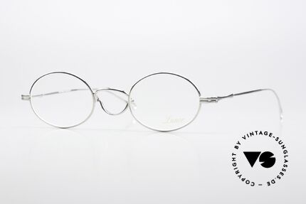 Lunor Swing 33 Oval Oval Frame Swing Bridge, original old LUNOR Swing 33 vintage oval eyeglasses, Made for Men and Women