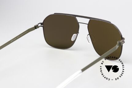 Mykita Selleck Mocca Camou Green Brown, sun lenses (100% UV) can be replaced with prescriptions, Made for Men and Women Mykita Selleck Mocca Camou Green Brown, sun lenses (100% UV) can be replaced with prescriptions, Made for Men and Women