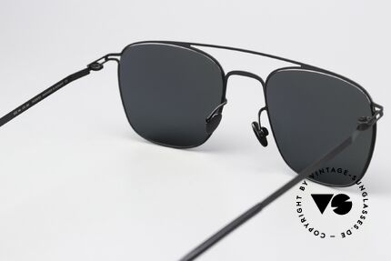 Mykita Torge Classic Sunglasses Black, sun lenses (100% UV) can be replaced with prescriptions, Made for Men and Women Mykita Torge Classic Sunglasses Black, sun lenses (100% UV) can be replaced with prescriptions, Made for Men and Women