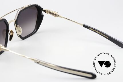 Chrome Hearts Hotation Gold-Plated Titanum Shades, Size: large, Made for Men and Women