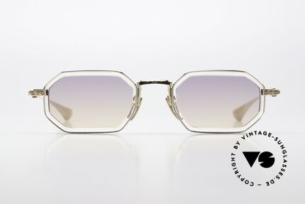 Chrome Hearts Stylida Octagonal Luxury Shades, crystal and 18kt gold-plated (CRYSTAL/GLD), Made for Men and Women