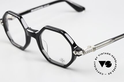 Chrome Hearts Clitco Octagonal Luxury Glasses, with the signature Chrome Hearts insignia, Made for Men and Women