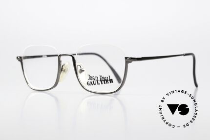Jean Paul Gaultier 55-7161 Square 90s Eyewear Nylor, truly UNIQUE and something really different!, Made for Men and Women