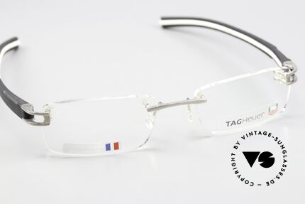 Tag Heuer 7643 Fold Avantgarde Eyewear Rimless, unworn rarity (new old stock), made in FRANCE, Made for Men