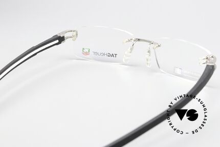 Tag Heuer 7643 Fold Avantgarde Eyewear Rimless, NOT retro eyeglasses, but an original from 2006, Made for Men
