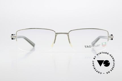 Tag Heuer 8204 Trends Made in France Old Original, semi rimless Nylor-eyeglasses with spring hinges, Made for Men