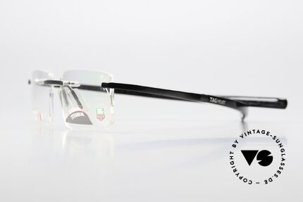 Tag Heuer 0301 Reflex Reflex Metallic Temples, ideal wearing comfort (temples adapt to the face), Made for Men