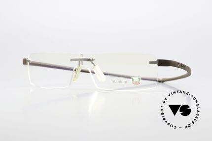 Tag Heuer 3502 Reflex Rimless Sports Eyewear, Tag Heuer eyewear TH 3502, col. 002, size 59-00, Made for Men
