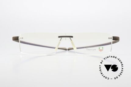 Tag Heuer 3502 Reflex Rimless Sports Eyewear, extremely sporty rimless glasses for gentlemen, Made for Men