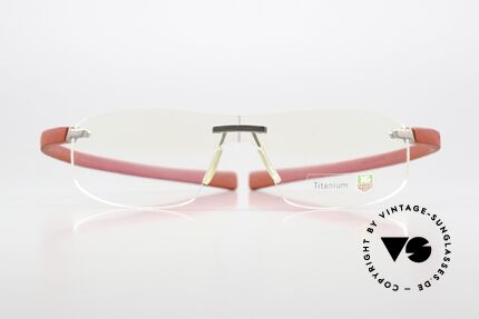 Tag Heuer 3521 Reflex Rimless Titan Rubber Specs, extremely sporty rimless glasses for gentlemen, Made for Men Tag Heuer 3521 Reflex Rimless Titan Rubber Specs, extremely sporty rimless glasses for gentlemen, Made for Men