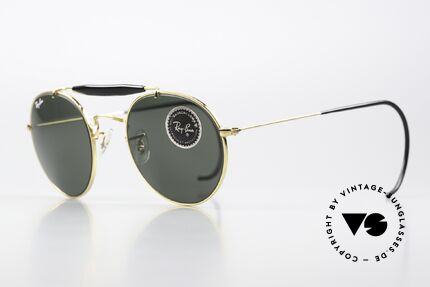 Ray Ban Outdoorsman Round Super Rare Round Version, round version of the Outdoorsman, 52mm size, Made for Men and Women