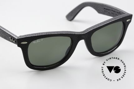 Ray Ban Wayfarer I Leather Genuine Leather Edition, unworn condition (like all our RAY-BAN glasses), Made for Men and Women