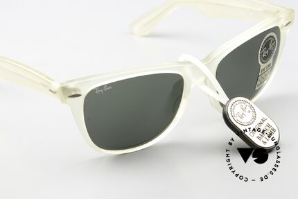Ray Ban Wayfarer II Smoke Crystal Limited USA, NO retro Italy-Wayfarer; authentic old USA-original!, Made for Men and Women