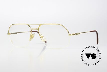 Cartier Orsay - L Half Rim Glasses From 1995, striking Cartier vintage eyeglass-frame, size 60°17, Made for Men
