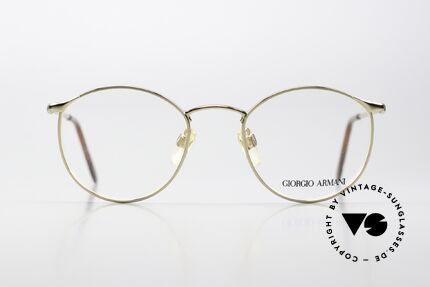 Giorgio Armani 132 Panto Frame Round Clip On, Size: small, Made for Men and Women