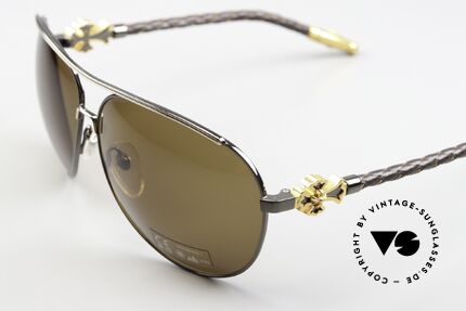 Chrome Hearts JISM Named After Erotic Thriller, color DB-DBL: dark brown / dark brown leather, Made for Men and Women