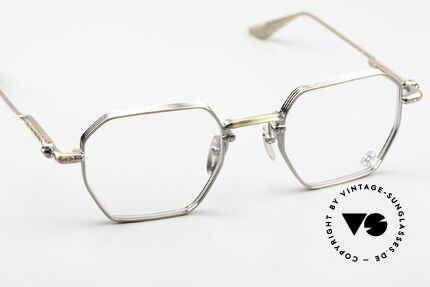 Chrome Hearts Lump Antique Gold Eyewear, frame can be glazed with lenses of any kind, Made for Men and Women Chrome Hearts Lump Antique Gold Eyewear, frame can be glazed with lenses of any kind, Made for Men and Women