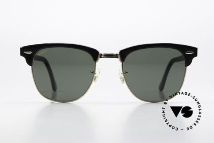 Ray Ban Clubmaster II Large Limited Edition USA B&L, very rare Clubmaster II = LARGE size 52-22, 145, Made for Men Ray Ban Clubmaster II Large Limited Edition USA B&L, very rare Clubmaster II = LARGE size 52-22, 145, Made for Men