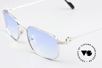 Cartier Temper - L Light Blue Gradient Lenses, 2. hand but in mint condition + Cartier leather case, Made for Men Cartier Temper - L Light Blue Gradient Lenses, 2. hand but in mint condition + Cartier leather case, Made for Men