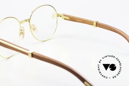 Cartier Bagatelle 90's Luxury Wood Eyewear, Size: small, Made for Men and Women Cartier Bagatelle 90's Luxury Wood Eyewear, Size: small, Made for Men and Women