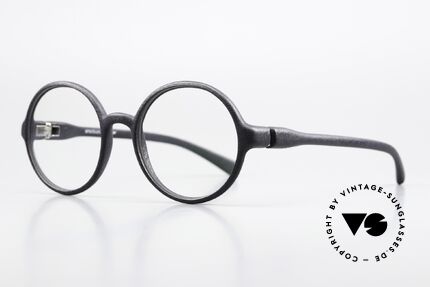 Mykita Mylon Merlin Round 3D Print Eyewear, color code 301 Pitch Black = timeless classic, Made for Men and Women Mykita Mylon Merlin Round 3D Print Eyewear, color code 301 Pitch Black = timeless classic, Made for Men and Women