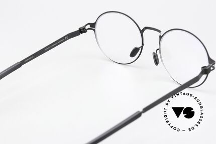 Mykita Ninni Round Frame Classic Black, flexible frame can be glazed as desired (optical / sun), Made for Men and Women Mykita Ninni Round Frame Classic Black, flexible frame can be glazed as desired (optical / sun), Made for Men and Women
