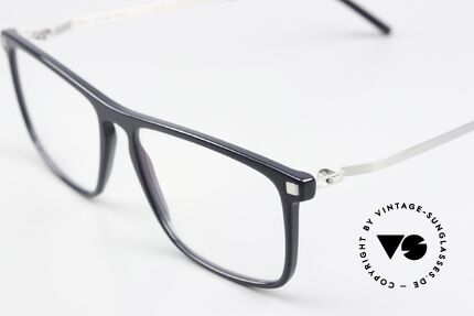 Mykita Arvik Dark Blue / Shiny Silver, unworn model from 2017-2018 incl. a case by MYKITA, Made for Men and Women Mykita Arvik Dark Blue / Shiny Silver, unworn model from 2017-2018 incl. a case by MYKITA, Made for Men and Women