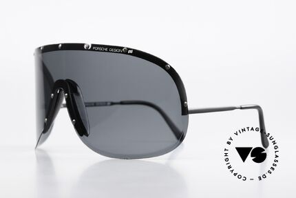 Porsche 5620 Yoko Ono Shades Black 1981, worn by Yoko Ono ("Rolling Stone" magazine cover, 1981), Made for Men and Women