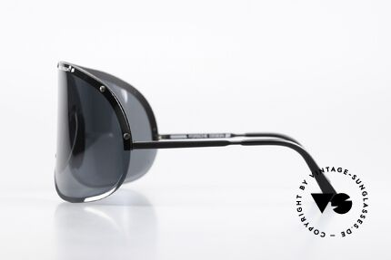 Porsche 5620 Yoko Ono Shades Black 1981, originally produced as 'sports glasses' (polarized shades), Made for Men and Women