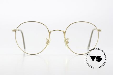 Giorgio Armani 201 47mm Vintage Specs 90's Unisex, model 201, color 703 (matt gold), SMALL size 47-21, Made for Men and Women