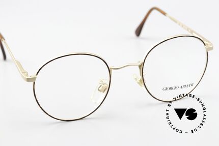 Giorgio Armani 201 47mm Matte Gold Chestnut Brown, NO RETRO EYEWEAR, but a 35 years old ORIGINAL!, Made for Men and Women