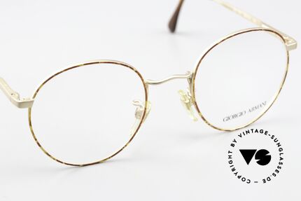 Giorgio Armani 201 49mm Panto Vintage Specs 90's, NO RETRO EYEWEAR, but a 35 years old ORIGINAL!, Made for Men and Women