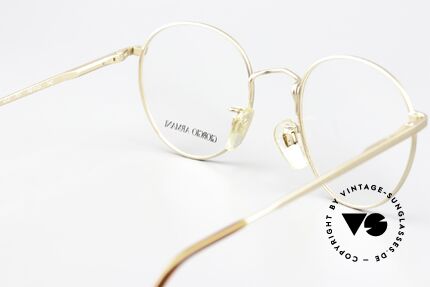 Giorgio Armani 201 49mm Panto Vintage Specs 90's, the frame is made for prescription lenses, of course, Made for Men and Women