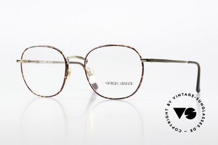 Giorgio Armani 179 90's Frame Sping Hinges, timeless vintage Giorgio Armani designer eyeglasses, Made for Men