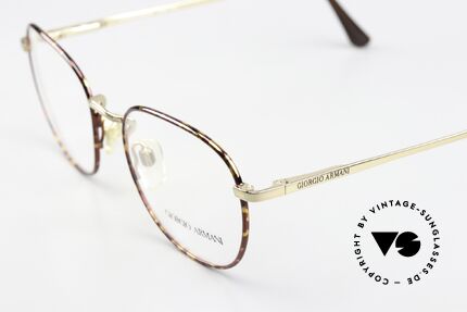 Giorgio Armani 179 90's Frame Sping Hinges, unworn 90's model (NOS) with flexible spring hinges, Made for Men