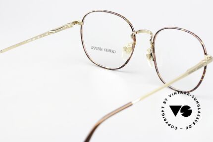 Giorgio Armani 179 90's Frame Sping Hinges, DEMO lenses can be replaced with optical (sun)lenses, Made for Men