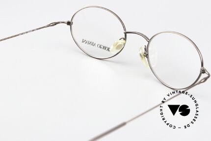 Giorgio Armani 281 Oval 90's Glasses No Retro, frame can be glazed with optical lenses / sun lenses, Made for Men and Women