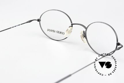 Giorgio Armani 281 90's Metal Frame Black, frame can be glazed with optical lenses / sun lenses, Made for Men and Women
