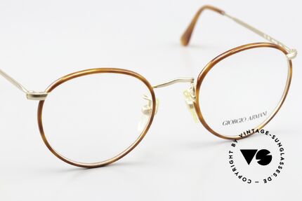 Giorgio Armani 112 90's Panto Eyeglasses Men, unworn 80's/90's model; S size 49/20 (125mm width), Made for Men