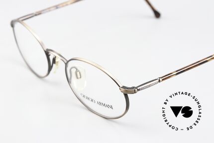Giorgio Armani 192 Oval Frame Spring Hinges, 1st class comfort thanks to flexible spring hinges, Made for Men and Women