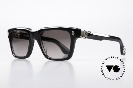 Chrome Hearts Halllamanass Rockstar Shades 925 Silver, costly 925 Sterling Silver decorative elements, Made for Men