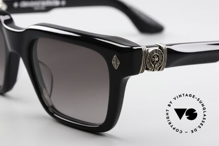 Chrome Hearts Halllamanass Rockstar Shades 925 Silver, with the signature CHROME HEARTS insignia, Made for Men