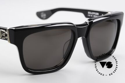 Chrome Hearts Box-Officer Men's Shades 925 Silver, high-end anti-reflective sun lenses from Zeiss, Made for Men