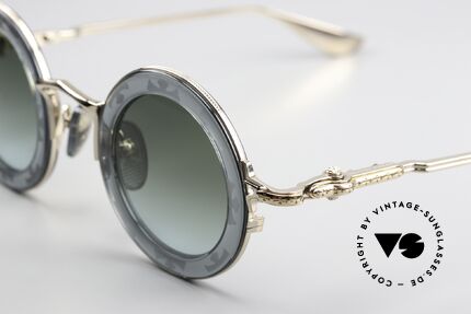 Chrome Hearts Cliticism Round Luxury Sunglasses, high-quality titanium frame; made in Japan, Made for Men and Women