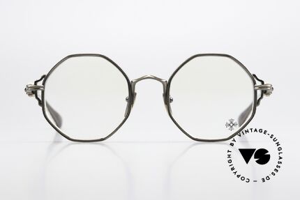 Chrome Hearts Tiggies Luxury Specs Octagonal, high-quality titanium frame; made in Japan, Made for Men and Women