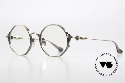 Chrome Hearts Tiggies Luxury Specs Octagonal, extremely elegant finish in ANTIQUE GOLD, Made for Men and Women